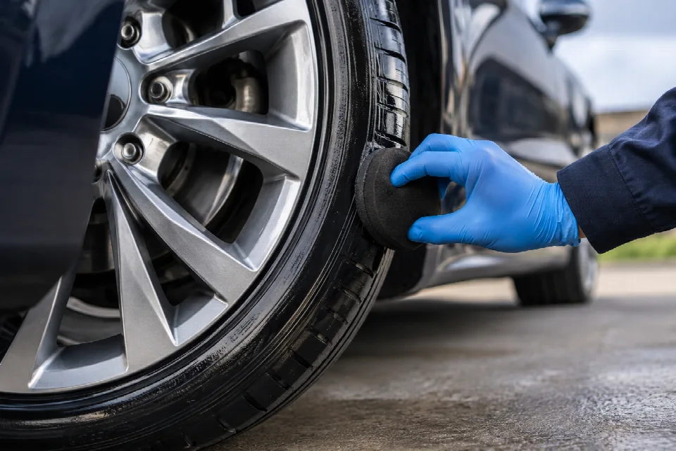 Illustration of a cleaning application