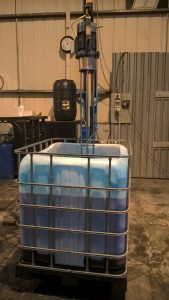 Mixer at work at Travik Chemicals Ltd